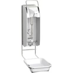 B.Braun Desinfektionsmittelspender 3908403, Mit Tropfschale, Aluminium, Silber, 1000ml