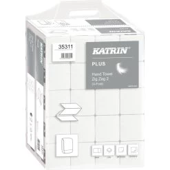 Katrin Papierhandtücher Plus ZZ 2, 35311, Palette, 2-lagig, Zick-Zack, 22,4x23cm, 4000 Stück, 36 Pack -Heimtextilien 085a3cf0cf39b9d69a5f8f58025364f2da689a85 papierhandtuecher katrin plus zz 2 35311 palette