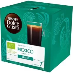 Nescafé® Nescafe Kaffeekapseln Dolce Gusto, BIO, Grande Mexico, 12 Kapseln