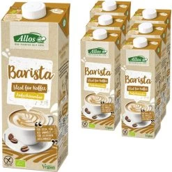 Allos Sojadrink Barista, BIO, Je 1 Liter, 6 Stück