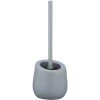 Wenko WC-Bürste Badi, Grau, Bürstenhalter Aus Keramik, Mit Silikonbürste