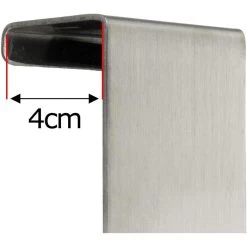 Wenko Kleiderhaken 4340011100, Für Die Tür, Silber, Aluminium, 6 Haken -Heimtextilien 157b18fd8d84d122ebe29efe97d3f55f019d4ea2 kleiderhaken wenko 4340011100