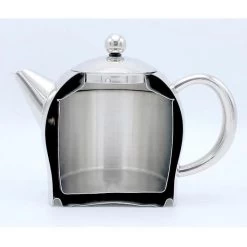 Bredemeijer Tee-Kanne Minuet Santhee, Edelstahl, Doppelwandig, Silber Glänzend, 1,4 L -Heimtextilien 17b5ba294db7504c3846dacb20b52cef204ab52e tee kanne bredemeijer minuet santhee edelstahl