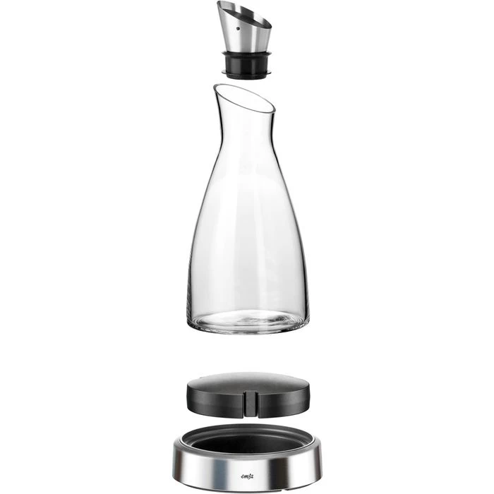 Emsa Karaffe Flow 505219, Mit Kühlstation Und Deckel, 1 Liter 4 Emsa Karaffe Flow 505219, Mit Kühlstation Und Deckel, 1 Liter – Bild 2