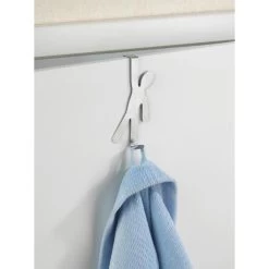 Wenko Kleiderhaken Boy, 4468140100, Für Die Tür, Silber, Edelstahl, 1 Haken -Heimtextilien 1d15e4476bf37c70c00040b3e68b3ac03e6f0793 kleiderhaken wenko boy 4468140100