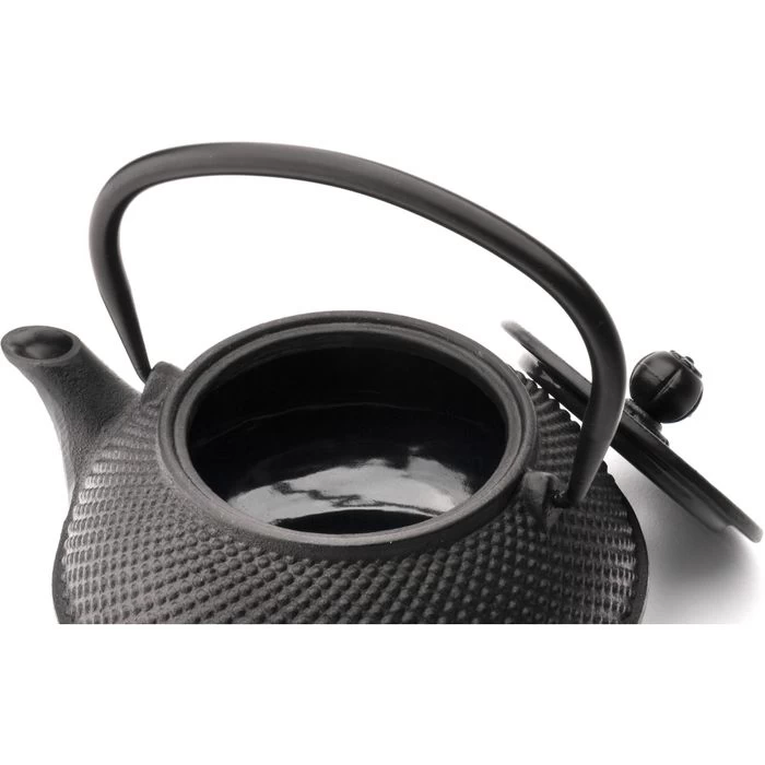 Bredemeijer Tee-Kanne Jang, Gusseisen, Mit Edelstahl-Filter, Schwarz, 0,8 L 7 Bredemeijer Tee-Kanne Jang, Gusseisen, Mit Edelstahl-Filter, Schwarz, 0,8 L – Bild 5