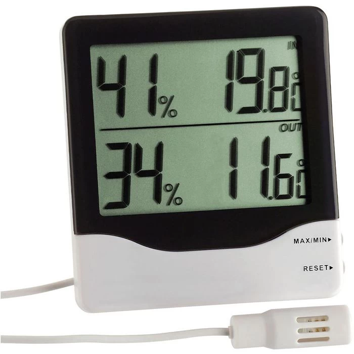 TFA Thermo-Hygrometer 30.5013 Innen / Außen, Digital, Mit Kabelfühler 3 TFA Thermo-Hygrometer 30.5013 Innen / Außen, Digital, Mit Kabelfühler