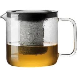 Bohemia-Cristal Tee-Kanne Simax 022 009 001, Glas, Mit Metall-Sieb, Transparent, 1,3 L -Heimtextilien 291b24010067ca662d2a7f6e7d4678286f2f7e3c tee kanne bohemia cristal simax 022 009 001 glas