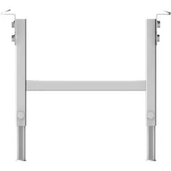 GURA Doppelständer Serie 22920, Breite 400mm, Für Rollenbahn, Verzinkt, Höhe 340 - 425mm