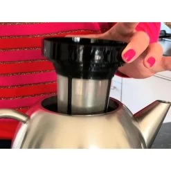 Bredemeijer Tee-Kanne Minuet Santhee, Edelstahl, Doppelwandig, Silber Matt, 1,4 L -Heimtextilien 33459f31872929fe0bebdb5534acddc6a915fb88 tee kanne bredemeijer minuet santhee edelstahl