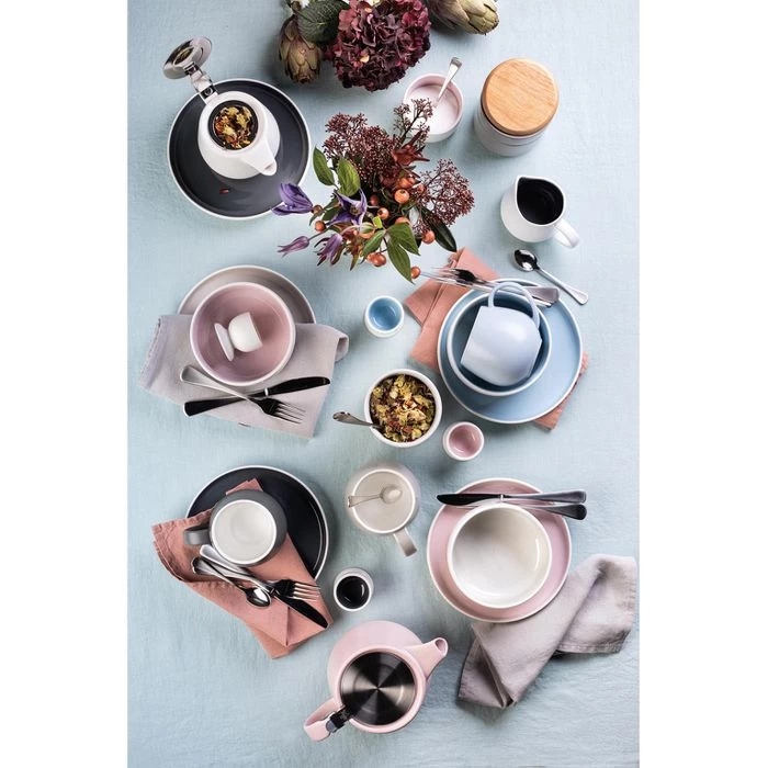 Maxwell & Williams Maxwell&Williams Tee-Kanne Tint AY0301, Porzellan, Mit Edelstahl-Sieb, Rosa, 1,2 L 4 Maxwell & Williams Maxwell&Williams Tee-Kanne Tint AY0301, Porzellan, Mit Edelstahl-Sieb, Rosa, 1,2 L – Bild 2