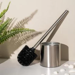 Bremermann WC-Bürste WC-Garnitur, Silber, Bürstenhalter Aus Edelstahl, Inkl. 3 Ersatzköpfe -Heimtextilien 36c4334ab8734724b92ba67d22441ca58b41b97a wc buerste bremermann wc garnitur silber