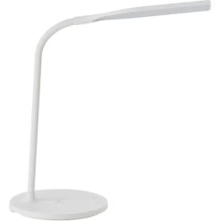 Brilliant Schreibtischlampe Jonie LED, Dimmbar, QI-Ladegerät, Standfuß