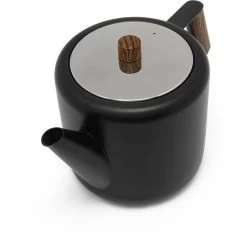 Bredemeijer Tee-Kanne Boston, Edelstahl, Doppelwandig, Schwarz Matt, 1,1 L -Heimtextilien 3de28dd7ae0ab99c75456fad51104e3bcbf30362 tee kanne bredemeijer boston edelstahl