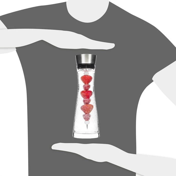 Karaffe Böttcher-AG Mit Deckel Und Fruchtspieß, 1 Liter 6 Karaffe Böttcher-AG Mit Deckel Und Fruchtspieß, 1 Liter – Bild 4