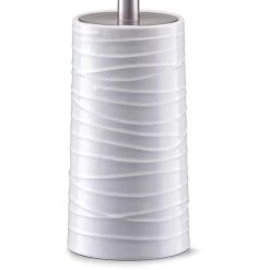 Zeller WC-Bürste Weiß, Bürstenhalter Aus Keramik -Heimtextilien 48f379c746eab218863f42dc1be6f111adf4fb93 wc buerste zeller weiss