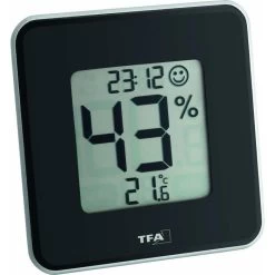 TFA Thermo-Hygrometer 30.5021.01 Style Digital, Für Innen, Schwarz 7 TFA Thermo-Hygrometer 30.5021.01 Style Digital, Für Innen, Schwarz -Heimtextilien 4c616bc2d5e55265c3facf7190b0ccf88bc57428 thermo hygrometer tfa 30.5021.01 style innen