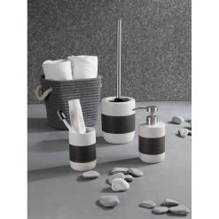 Axentia WC-Bürste Athen, Weiß / Grau, Bürstenhalter Aus Keramik 9 Axentia WC-Bürste Athen, Weiß / Grau, Bürstenhalter Aus Keramik -Heimtextilien 4e47a94d21e3b4c6c1311e7da777d0df60febe12 wc buerste axentia athen weiss grau