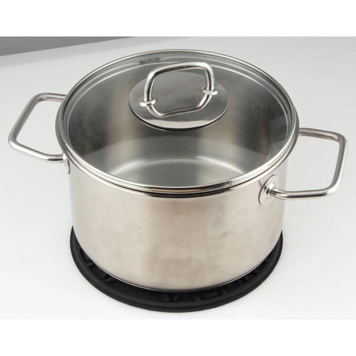 Fackelmann Topflappen 45120, Silikon, Ø 20,2cm, Schwarz, 2 Stück 5 Fackelmann Topflappen 45120, Silikon, Ø 20,2cm, Schwarz, 2 Stück – Bild 3