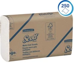 Kimberly-Clark Papierhandtücher Scott, 1804, 1-lagig, Multifold-Falz, 23,5 X 23,0cm, 4000 Stück -Heimtextilien 5663273e6c6da212dbd96985d083dd13d6e77ea9 papierhandtuecher scott 1804