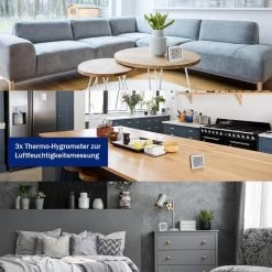 TFA Thermometer 95.2019.54 Innen, Digital, Mit Hygrometer, 3 Stück -Heimtextilien 60101279aef76cba3141121ff14a35bdffcf48f8 thermo hygrometer tfa 95.2019.54 innen