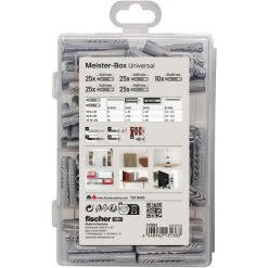 Fischer Dübel 513893, Meister-Box UX/UX-R, Set, 5 Größen, Universaldübel, 110-teilig -Heimtextilien 6079821138e5f7c2340d572d3ce5f2cad2fb858b duebel fischer 513893 meister box uxux r set