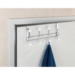 Wenko Kleiderhaken Lissa, 22679100, Für Die Tür, Weiß, Metall, 8 Haken -Heimtextilien 66a18c23acc13f68afc396235d01c61d1eb29e0c kleiderhaken wenko lissa 22679100