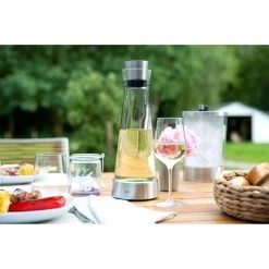 Emsa Karaffe Flow Slim Carafe 515675, Mit Deckel, 1 Liter -Heimtextilien 6cc7a9f63c2f2d0f630618287b30018ceb63a6aa karaffe emsa flow slim carafe 515675