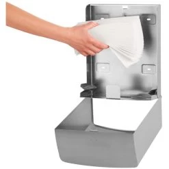 Air-Wolf Handtuchspender Serie Alpha, 60-111, Edelstahl Gebürstet, 600 Falthandtücher, Silber -Heimtextilien 70ecbdb8f5cd3a0b2ed99fab4900c8282134d939 handtuchspender air wolf serie alpha 60 111