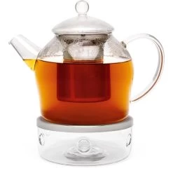 Bredemeijer Tee-Kanne Minuet Santhee, Glas, Mit Edelstahl-Filter, Transparent, 1,2 L -Heimtextilien 71ce918fa352233113f8e46aefe85ff9e3b055ad tee kanne bredemeijer minuet santhee glas
