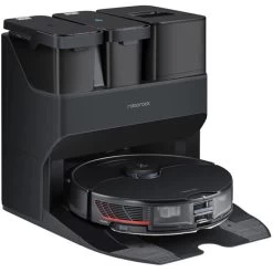 Roborock Saugroboter S7 MaxV Ultra, Absaugstation, Ladestation, Wischfunktion, 180 Minuten, Schwarz