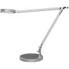 Unilux Schreibtischlampe Senza LED, Dimmbar, Silber, Standfuß -Heimtextilien 760ba43367b114abfb8836c307d576ae93f5e22c schreibtischlampe unilux senza led