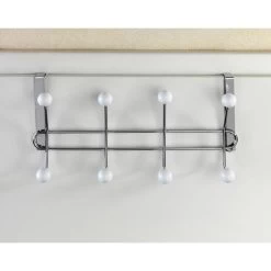 Wenko Kleiderhaken Lissa, 22679100, Für Die Tür, Weiß, Metall, 8 Haken -Heimtextilien 833d450a60288f7228e41cc5fcab2fb2bdc8cc8b kleiderhaken wenko lissa 22679100