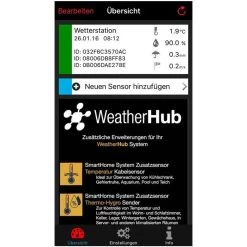 TFA Wetterstation 31.4005.02 Weatherhub Funk, Hygrometer, Windmesser, Niederschlag -Heimtextilien 83ffe8cb714b59a75a8a6ecc6617dff15f81a188 weatherhub set tfa 31.4005.02