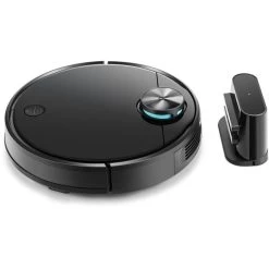 Viomi Saugroboter V3, Schwarz, Ladestation, Wischfunktion, Laufzeit 150 Minuten