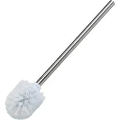 Zeller WC-Bürste Silber, Ersatzbürste Mit Edelstahlgriff