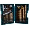Makita Bohrer HSS TiN, B-67795, 19-teiliges Set, 1,5-10 Mm, HSS-Metallbohrer