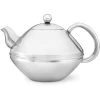 Bredemeijer Tee-Kanne Minuet Ceylon, Edelstahl, Doppelwandig, Silber Matt, 1,4 L -Heimtextilien 9952488e2dbcb7b9aa1716724649e4a14fda2ba7 tee kanne bredemeijer minuet ceylon edelstahl