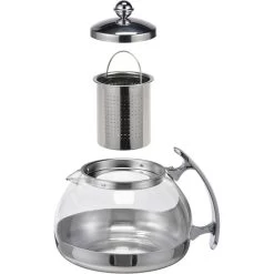 Böttcher-AG Tee-Kanne Glas, Mit Edelstahl-Sieb, Transparent, 1,2 L -Heimtextilien 9b012a6010af08467846d3382faa0f9b5081eee5 tee kanne boettcher ag glas
