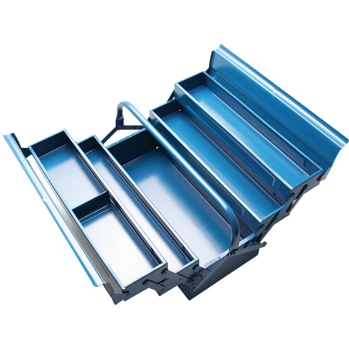 BGS-technic Werkzeugkoffer 3300, Montage, Leer, Stahlblech Koffer, 5 Fächer 3 BGS-technic Werkzeugkoffer 3300, Montage, Leer, Stahlblech Koffer, 5 Fächer