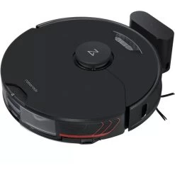 Roborock Saugroboter S7 MaxV, Schwarz, Ladestation, Wischfunktion, Laufzeit 180 Minuten