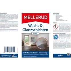 Mellerud Grundreiniger Wachs & Glanzschichten, Löser, 2001000325, Säurefrei, 1 Liter -Heimtextilien a412dd88bc8fea239c7c69d339dec23c2d3ff6cb grundreiniger mellerud wachs und glanzschichten