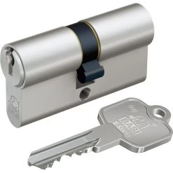 BASI Schließzylinder V50, V5010-2735, 27/35 Mm, Verschiedenschließend, Kurzzylinder