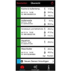 TFA Weatherhub-Set 31.4002.02, Inkl. Thermometer Mit Kabelfühler, Gateway -Heimtextilien ad4847f283e58580b93e0675cd8ee4deac0f270d weatherhub set tfa 31.4002.02