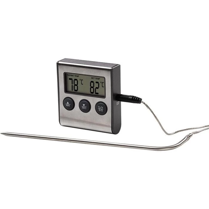 Xavax Xavas Grillthermometer 2 In 1, 111381, Grill-Ofenthermometer, Mit Kabel, Digital 3 Xavax Xavas Grillthermometer 2 In 1, 111381, Grill-Ofenthermometer, Mit Kabel, Digital