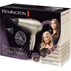 Remington Haartrockner Advanced Colour Protect, AC8605, Ionen-Haartrockner, 2300 Watt, Champagner -Heimtextilien bf2f0fd64c00ce26dcf6e97898a4aa2c856cccae haartrockner remington advanced colour protect