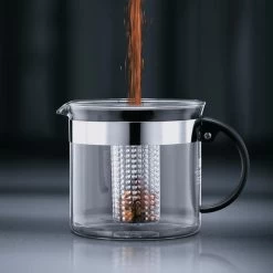 Bodum Tee-Kanne Bistro Nouveau 1875-01 Glas, Mit Kunststoff-Sieb, Schwarz, 1,0 L 9 Bodum Tee-Kanne Bistro Nouveau 1875-01 Glas, Mit Kunststoff-Sieb, Schwarz, 1,0 L -Heimtextilien c585cac07d8b85273a1ece62b23f2fb4b8652944 tee kanne bodum bistro nouveau 1875 01 glas