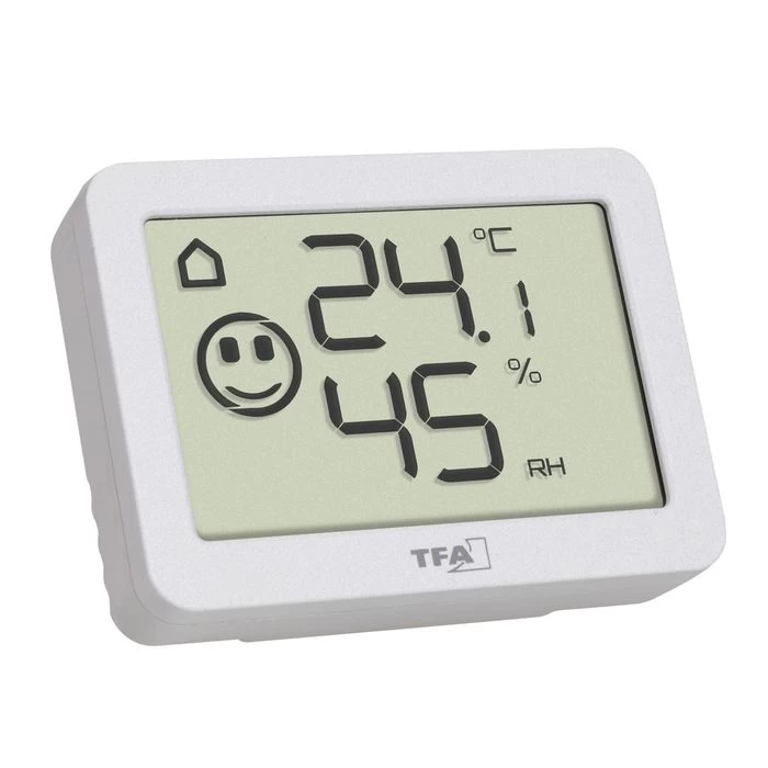 TFA Thermo-Hygrometer 30.5055.02, Innen, Digital, Weiß 3 TFA Thermo-Hygrometer 30.5055.02, Innen, Digital, Weiß