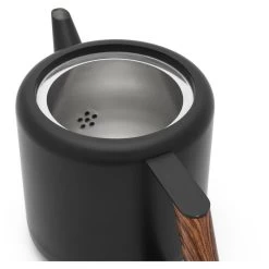 Bredemeijer Tee-Kanne Boston, Edelstahl, Doppelwandig, Schwarz Matt, 1,1 L -Heimtextilien d867aaf2c5017b225a4e8fd957b8cacd879bfe4b tee kanne bredemeijer boston edelstahl