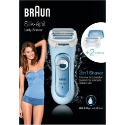 Braun Elektrorasierer Silk-epil Lady Shaver LS5160, Für Damen, Wet & Dry, Peeling- Und Trimmeraufsatz -Heimtextilien da625b471a9a6cf3921ea74e46eaf5d0fbdc9329 elektrorasierer braun silk epil lady shaver ls5160